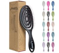 Ninabella Brosse Cheveux Demelante - Brosse a Cheveux en Plastique Recyclé pour Femme Homme - Brosse pour Cheveux Bouclés Fin Crepus Afro Frisés Epais Ondulés Sans Tirer
