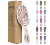 Ninabella Brosse Demelante Cheveux - Brosse a Cheveux Femme Homme Enfant Fille Garcon pour Cheveux Bouclés Lisses Crepus - Brosse à Cheveux Anti Noeuds pour Boucles ne Tire pas