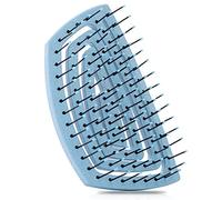 Ninabella Mini Brosse Cheveux Demelante pour Femme & Enfant - Ne Tire pas - Brosse a Cheveux Bouclés Taille Voyage Brushing Fille & Garçon - Brosses à Spirales Uniques