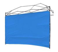 NINAT Paroi latérale imperméable et Protection Solaire pour tonnelles Pop-up de 2,4 x 2,4 m, tonnelles à Pieds Droits, auvent instantané d'extérieur, paroi latérale Bleue Uniquement