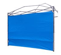 NINAT Parois Latérales Panneau latéral 3 x 3 m Parois pour Pavillon de Jardin Tente de Réception Gazebo Tonnelle Camping Protéger de la Pluie Vent Soleil - 1 Bleu Parois Latérales