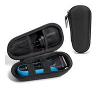 Nincha Étui de protection pour rasoirs électriques Braun Series 3, 5, 7 et 9 - Coque rigide en EVA - Étui de rangement de protection (noir), Noir , Pratique