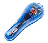 Nincha Étui de transport en plastique pour rasoir manuel Bleu