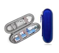 Nincha Étui EVA pour Brosse à Dents Électrique - Imperméable, Antichoc, Résistant à l'Humidité, Grande Taille - Bleu - Compatible avec Oral-B IO/Pro/Smart Series, Philips Sonicare