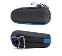 Nincha Étui pour Rasoir électrique Braun Series 3, 5, 7, 9, Coque Rigide en EVA avec Rangement pour Chargeur, étui de Transport avec Mousqueton Noir et Bleu