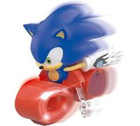 Ninco - Moto télécommandée Enfant Sonic | Véhicule Sonic RC avec lumières LED inclinable 2.4 GHz | Inclinaison latérale pour des Virages Rapides | Jeu pour Enfants à partir de 6 Ans (NT10054)