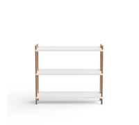 NINE BOLT Étagère 1000 3 Pièces Blanc