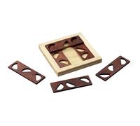 Nine Halves - Hevea Et Bois Samena - 6 Pièces de Puzzle - Jeu Réflexion Patience
