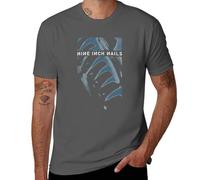 Nine Inch|Nails Pretty Hate Machine Band Logo, T-shirt Homme, style gris foncé, L