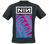 Nine Inch Nails Pretty Hate Machine Homme T-Shirt Manches Courtes Noir S