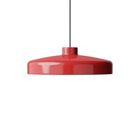Nine Suspension LED Lacquer L rouge HxØ 15.3x50cm