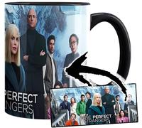 Nine Perfect Strangers Nicole Kidman Mark Strong Tasse Ceramique Intérieure et Poignée Noire Mug