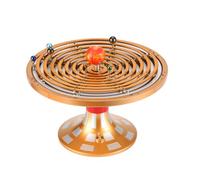 Nine Planets Système solaire mécanique Orrery, modèle d'engrenage en aluminium anodisé, kit d'assemblage d'astronomie pratique, modèle scientifique décoratif de bureau