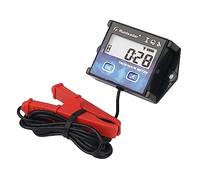 NInE-ROnG Compte Tour Compteur Heure Maintenance Meter avec Rétro-éclairage Utilisation Imperméable à l’eau pour Tondeuse à Gazon Moto hors-bord Moteur Générateur Souffleuse à Neige