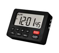 NInE-ROnG Minuteur numérique de bureau avec compte à rebours - Minuteur de cuisine - Avec trou de suspension magnétique - Pour mariage, retraite, laboratoire, devoirs, exercice, sport, fitness,