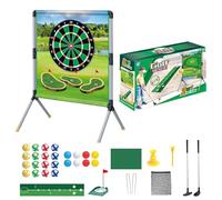 Nine-Square Number Throwing Game - Sticky Golf Games Hitting Mat Set | Golfing Accessories with Balls Tees Putting Mat Play Set for Hitting Practice Adults Kids Outdoor Indoor