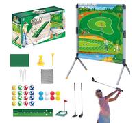 Nine-Square Number Throwing Game - Sticky Golf Games Hitting Mat Set | Golfing Accessories with Balls Tees Putting Mat Play Set for Hitting Practice Adults Kids Outdoor Indoor