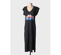 nine tees robes femme de couleur noir