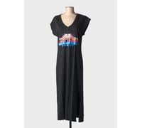 nine tees robes femme de couleur noir 36