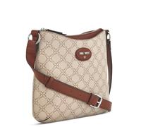 NINE WEST Adeline Swing Pack, Designer, Tendance, épaule Femmes, Logo Mushroom en Acajou, m