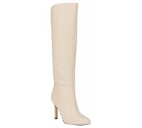 Nine West Bottes hautes Sancha pour femme, Chic Cream 150, 38 EU