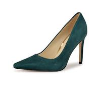 Nine West Escarpins Oraye pour femme, Daim vert foncé 300, 37.5 EU