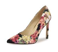 Nine West Escarpins Robe Tatiana Femme, Noir Automne Floral Multi 009, 38.5 EU