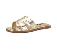 NINE WEST Femme Giny Sandale Plate, Or 710, 37 EU