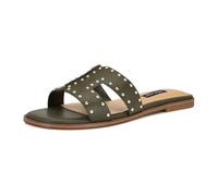 Nine West Femme Giny Sandale Plate, Vert 310, 40 EU