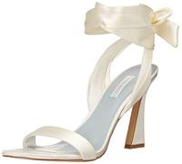 NINE WEST Femme Kelsie Sandale à Talon, Ivoire, 39 EU