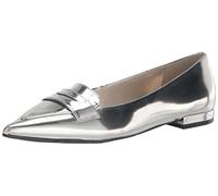 NINE WEST Femme Lallin Ballerines, Argent 040, 41 EU