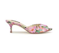 Nine West Femme Luvlie Sandale à Talon, Rose Floral 660, 38.5 EU