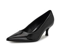 Nine West Femme Sisko Escarpins, Noir Verni 002, 39 EU