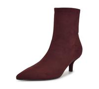 NINE WEST Femme Tabbie Bottine, Rouge foncé 600, 35 EU