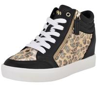 NINE WEST Femme Tons Basket, Gold Shimmer Leopard Black Multi 710, 39 EU