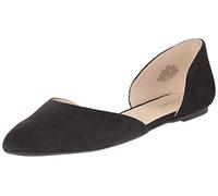 NINE WEST Femme Vaisseau Spatial D'Orsay Ballerines, Nubuck Noir, 40 EU