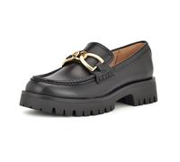 Nine West Mocassins à pignons pour Femme, Noir 002, 40 EU