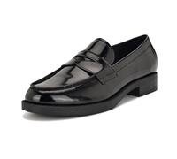 Nine West Mocassins Berg pour femme, Noir verni 001, 38.5 EU