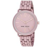 NINE WEST Montre-Bracelet caoutchoutée pour Femme, NW/2148MVMV