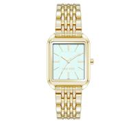 Nine West Montre bracelet femme, Vert menthe/doré