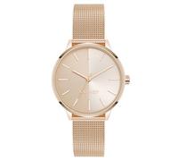 Nine West Montre bracelet maille femme, rose gold