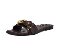 Nine West Sandales plates Missj pour femme, Bordeaux 600, 36.5 EU
