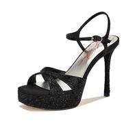 Nine West Talenth pour femmes, Noir satiné 001, 40 EU