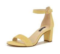 NINE WEST Wnpruce pour femmes, Daim jaune 705, 38.5 EU