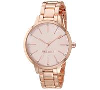 Nine West Montre-bracelet pour femmes, ornée de cristaux, NW/2098