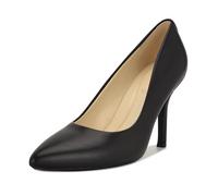 Nine West Women's FIFTH9X Fifth Pointy Toe Pumps, Black Calf Leather - 10.5 B(M) US