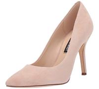 Nine West Womens Flax Suede Pointed Toe Classic Pumps, Light Natural, Size 6.5