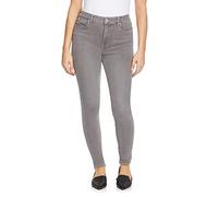 Nine West Women's High Rise Perfect Skinny Jean, Nassau, 10 Short