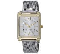 NINE WEST Women's Mesh Bracelet Watch