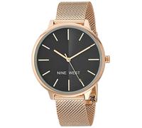 NINE WEST Women's Mesh Bracelet Watch